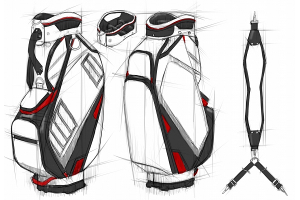 Golf bag design